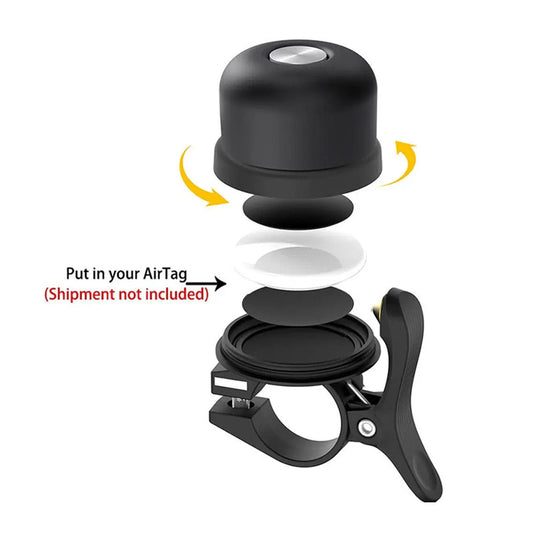 AirTag Ringeklokke - Guld - stål